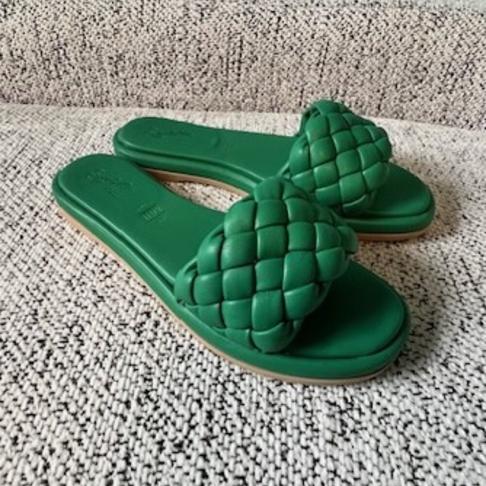 Seychelles Bellissima Braided Slide Green - Picture 4 of 8